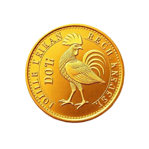 Franse 10 & 40 Franc — gouden munt uit Frankrijk